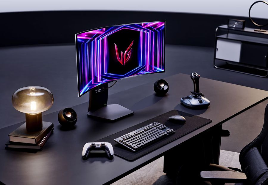 L'&eacute;cran ultrawide LG UltraGear OLED 45GS95QE-B peut atteindre une fr&eacute;quence de rafraichissement de 240 Hz !