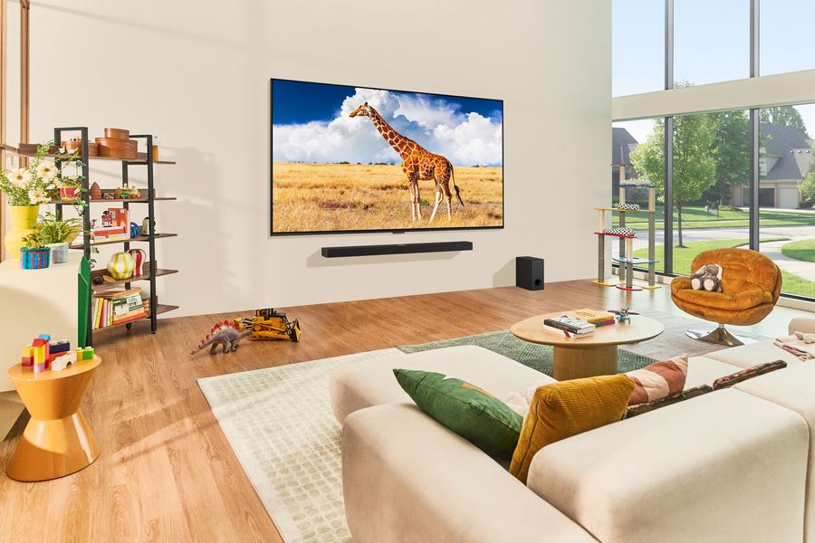 LG 55QNED85T : mise en situation  LG 55QNED85T : mise en situation