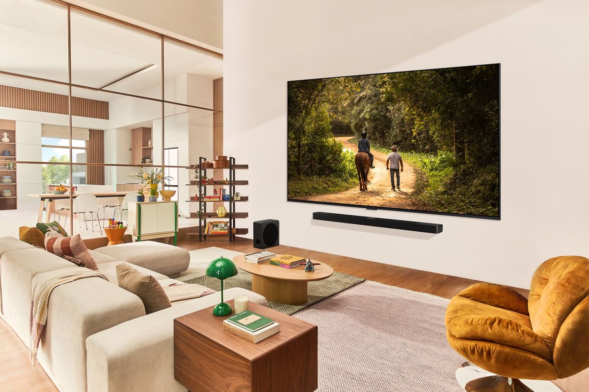 Mise en situation téléviseur LCD à rétroéclairage Edge LED