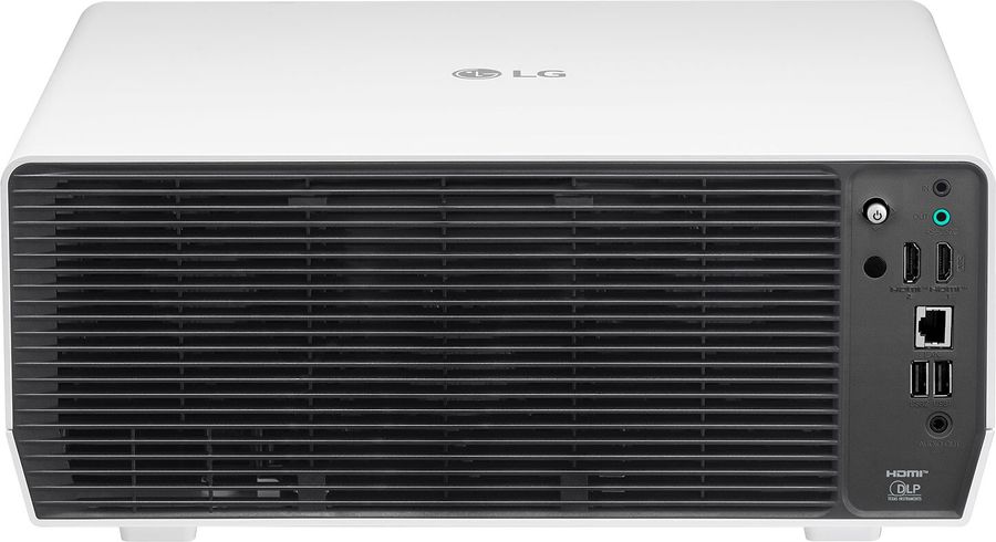 LG BU50RG : vue connectique à l'arrière