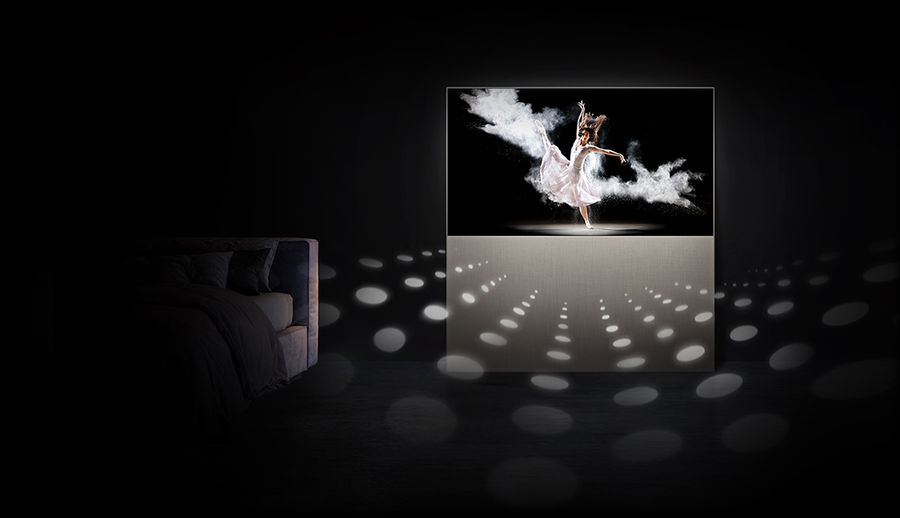 LG OLED Easel (LG 65ART90) : Son surround 