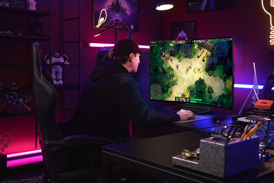 LG OLED Flex : mise en situation