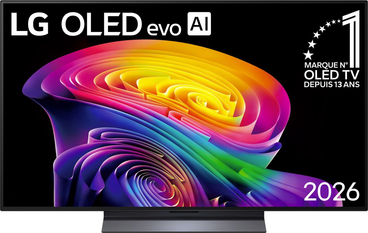 LG  48 pouces (121 cm)  OLED evo AI C6 4K Smart TV 2026 - OLED48C64LA
