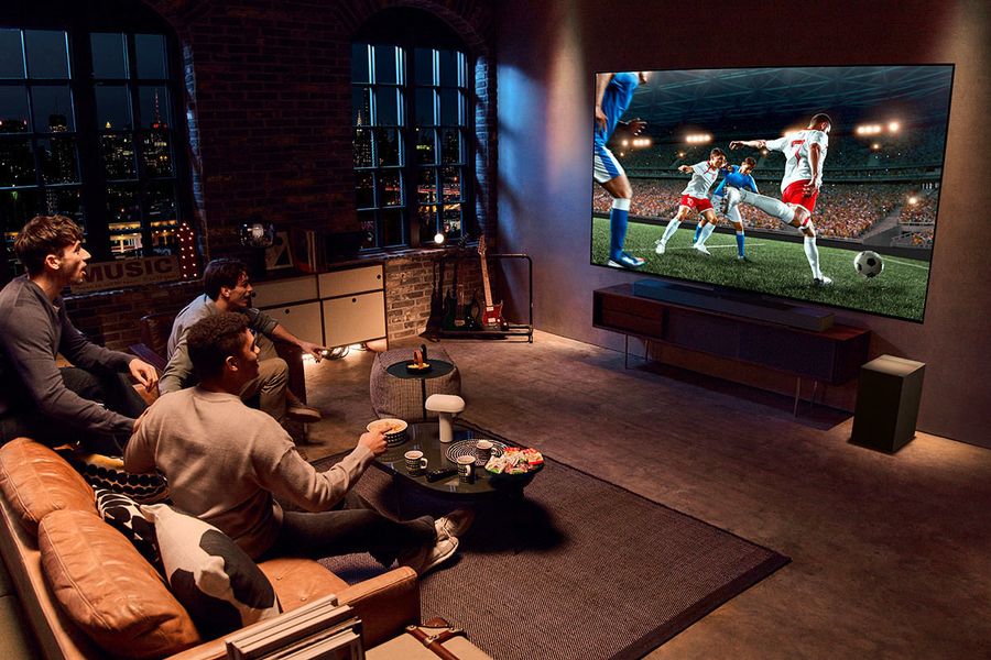 LG OLED55C4 : mise en situation  LG OLED55C4 : mise en situation