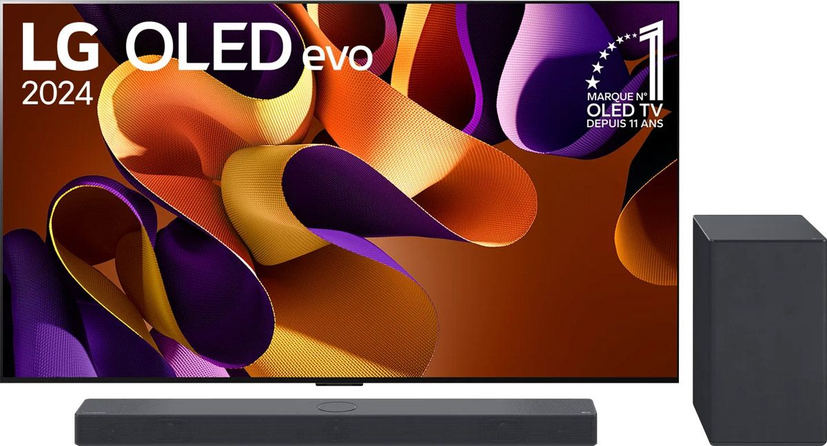 TV OLED LG OLED55G4 + SC9S