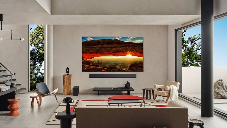 Téléviseur UHD 4K LG OLED97G5 avec HDR avancé Téléviseur UHD 4K LG OLED97G5 affichant une image HDR détaillée grâce à Brightness Booster Ultimate et au dynamic tone mapping.