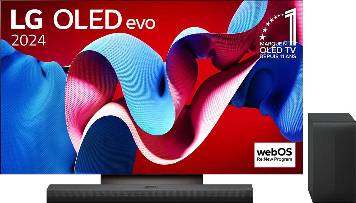 TV OLED LG OLED65C4 + S70TY