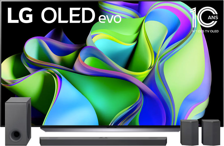 TV OLED LG OLED83C3 + S95QR