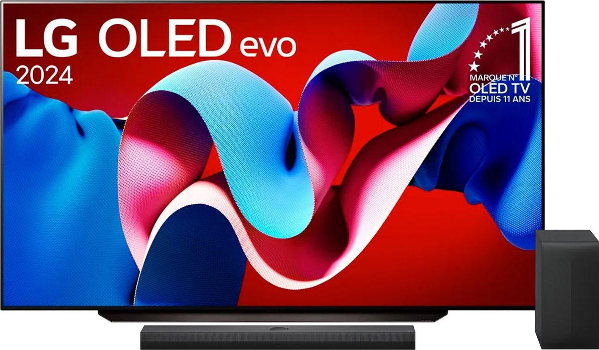 TV OLED LG OLED83C4 + S70TY