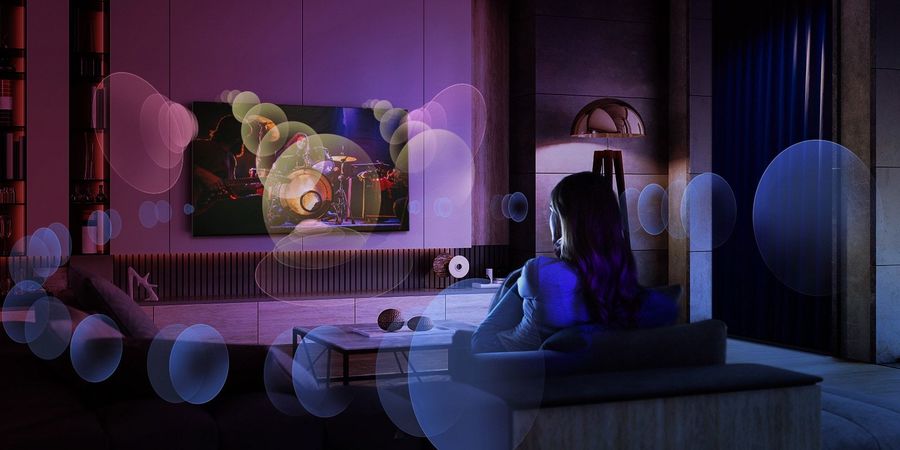 LG OLED97G2 : Son surround 