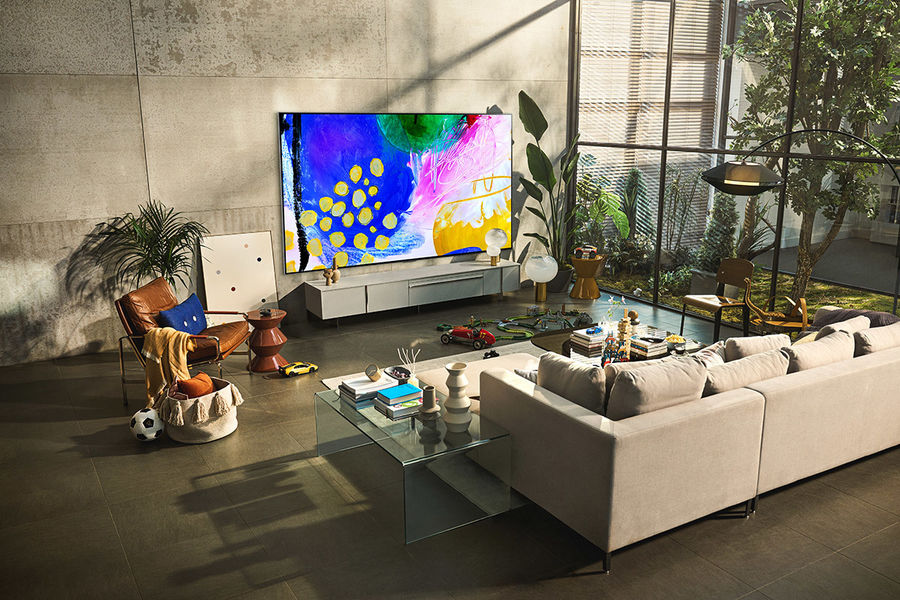 LG OLED97G2 : mise en situation