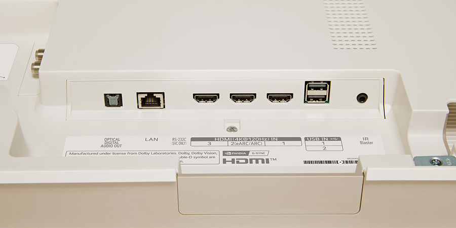 LG OLED Posé : HDMI 2.1, compatible 4K 120 Hz