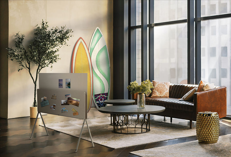 LG OLED Posé : mise en situation