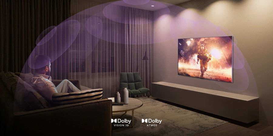LG OLED Posé : Dolby Vision / Dolby Atmos