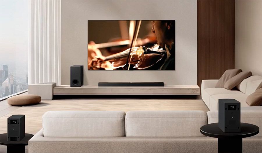 LG S95TR : mise en situation LG S95TR : mise en situation