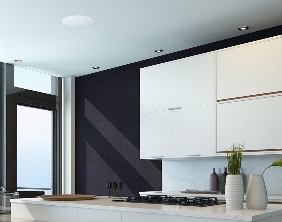 Enceinte Encastrable De Plafond Lithe Audio - Haut-parleur Passif Bluetooth Pour Maison, Bureau