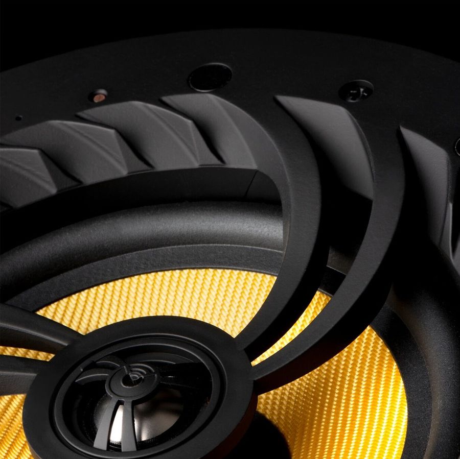 Vue de détail haut-parleur coaxial