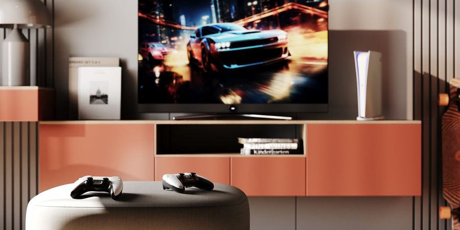Avec une fréquence de rafraîchissement à 120 Hz, le TV Loewe Callas 43 convient parfaitement aux gamers. Le TV Loewe Callas 43 convient parfaitement aux gamers avec une fréquence de rafraîchissement à 120 Hz.