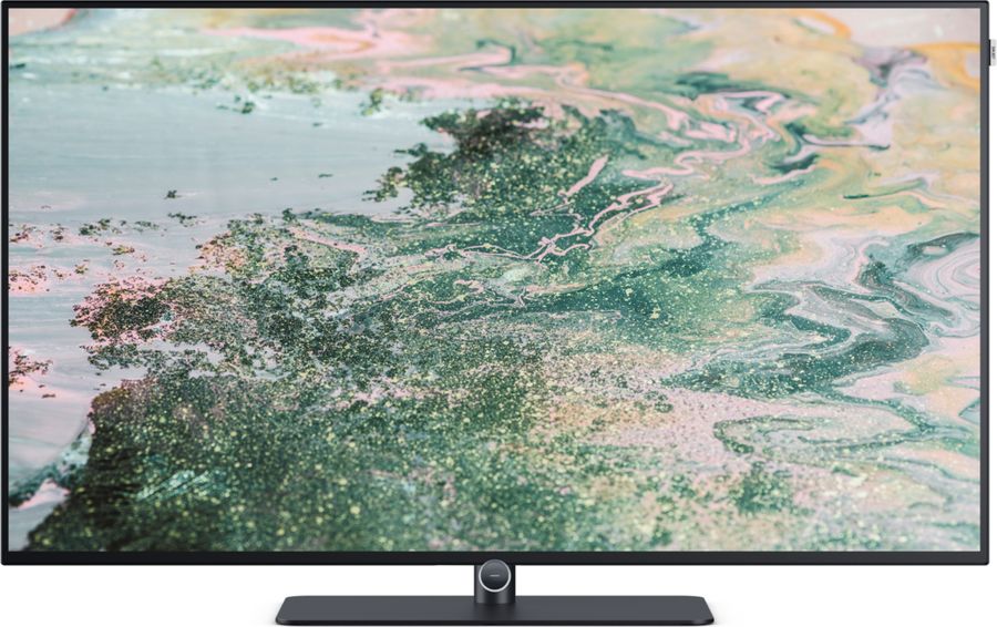 Téléviseur OLED Loewe Inspire 55 Téléviseur OLED Loewe Inspire 55 affichant une image haute définition aux couleurs riches et contrastées.