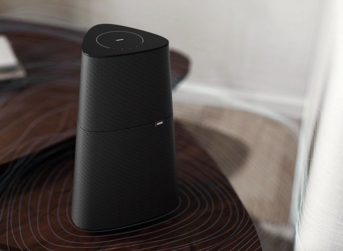 Enceinte connectée avec assistant vocal 