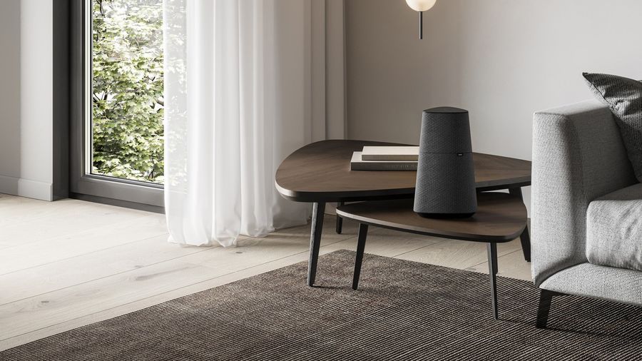 Enceinte connectée Loewe Klang MR3, mise en situation Mise en situation enceinte connectée Loewe Klang MR3