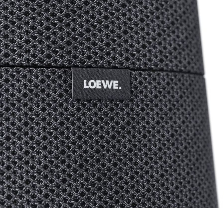 Enceinte connectée Loewe Klang MR5, finition tissu Finition tissu enceinte connectée Loewe Klang MR5