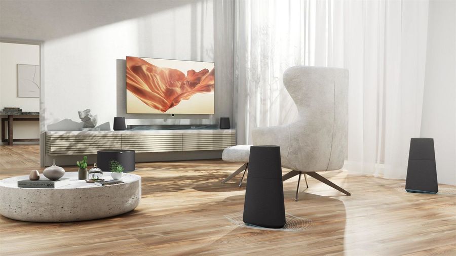 Technologie WDAL 2.0 enceinte connectée Loewe Klang MR5 Mise en situation technologie WDAL 2.0