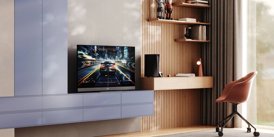 Rétroéclairé par des LED, le TV Loewe We. SEE 43 LCD prend en charge le HDR et le Dolby Vision. Le TV Loewe We. SEE 43 LCD est rétroéclairé par des LED et prend en charge le HDR et le Dolby Vision.