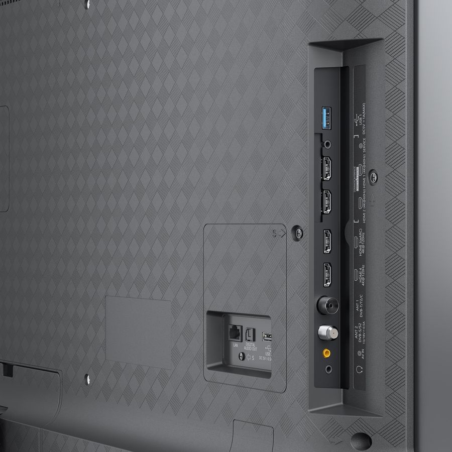 Avec ses quatre ports HDMI, le téléviseur 4K UHD Loewe We. SEE 55 OLED permet d'accueillir de nombreuses sources. Idéal pour les films, les séries et les jeux vidéo, le téléviseur 4K UHD Loewe We. SEE 55 OLED offre quatre ports HDMI, permettant d'accueillir de nombreuses sources.