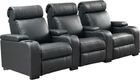 Lumene Hollywood Luxury III Noir (3 places, cuir synthétique)
