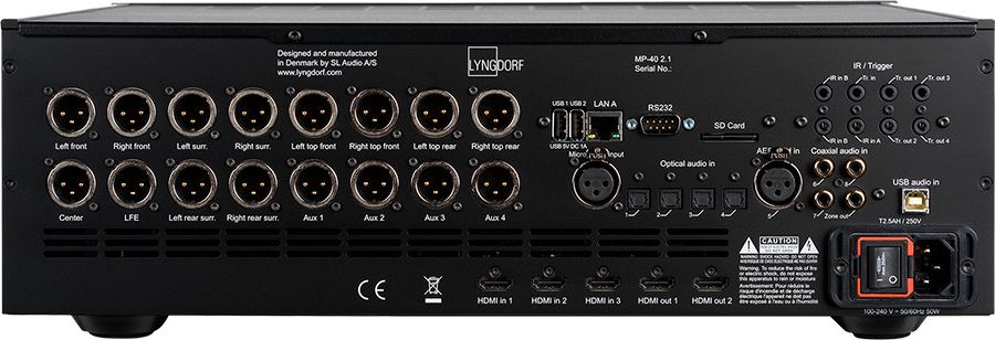 Pré-ampli Lyngdorf MP40 2.1