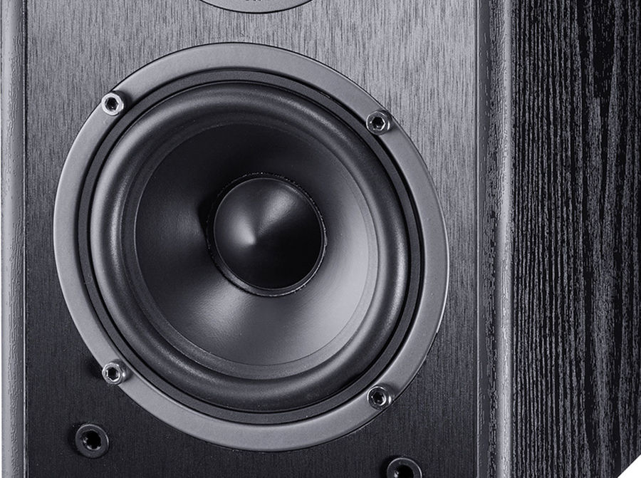 Vue de d&eacute;tail HP m&eacute;dium/grave technologie FE-Dynamics