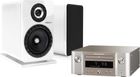 Melody X M-CR612 Silver Gold + Prestige Facet 8B Blanc