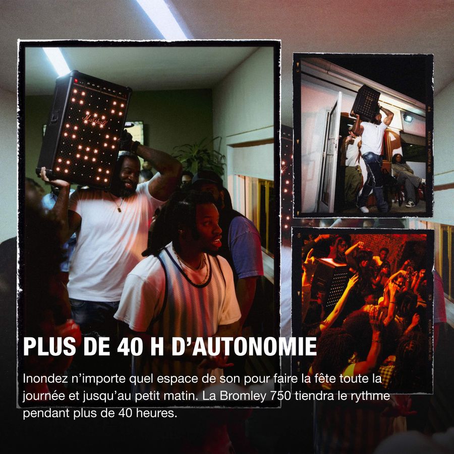 Marshall Bromley 750 Autonomie de 40h Autonomie de 40h