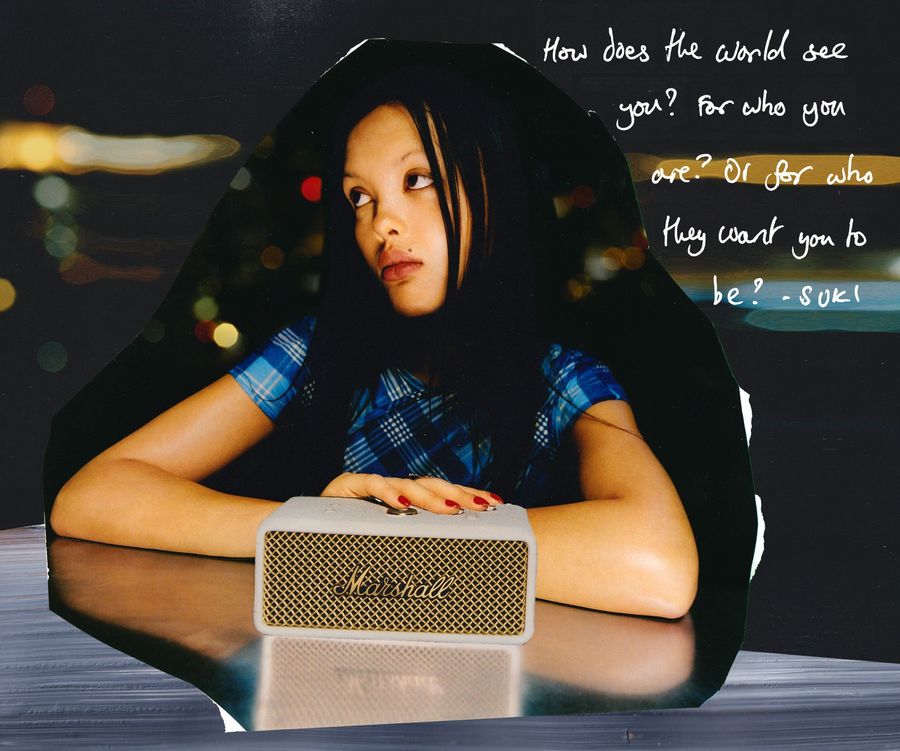 Enceinte Bluetooth portable Marshall Emberton III : mise en situation