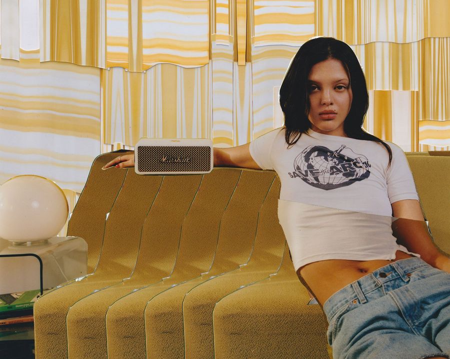 Enceinte Bluetooth portable Marshall Emberton III : mise en situation