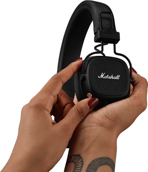 Marshall Major V Noir - Casques Bluetooth sur Son-Vidéo.com