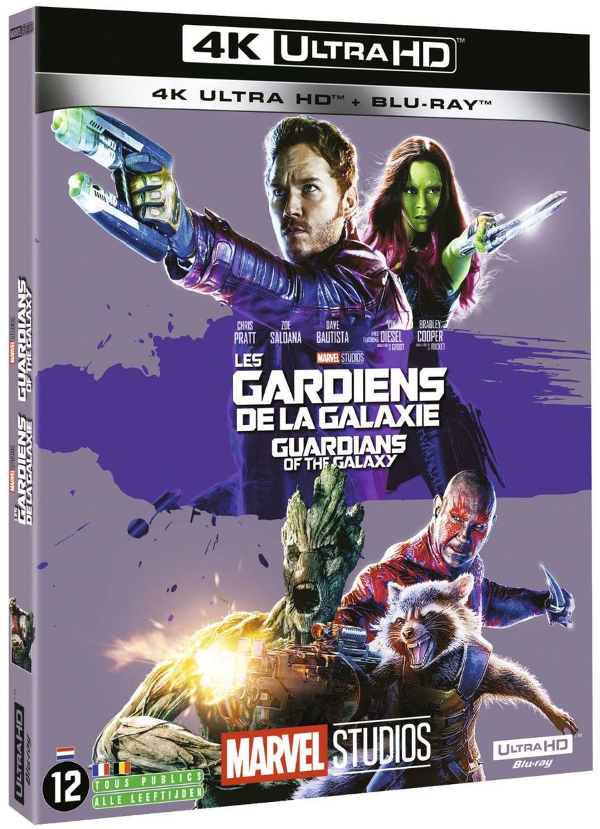 Blu-ray Marvel Les Gardiens de la Galaxie