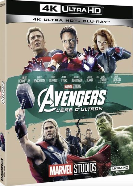 Coffret Blu-Ray Avengers de Marvel