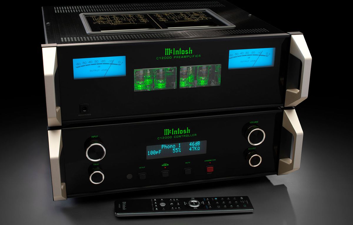 Pr&eacute;-ampli &agrave; tubes McIntosh C12000
