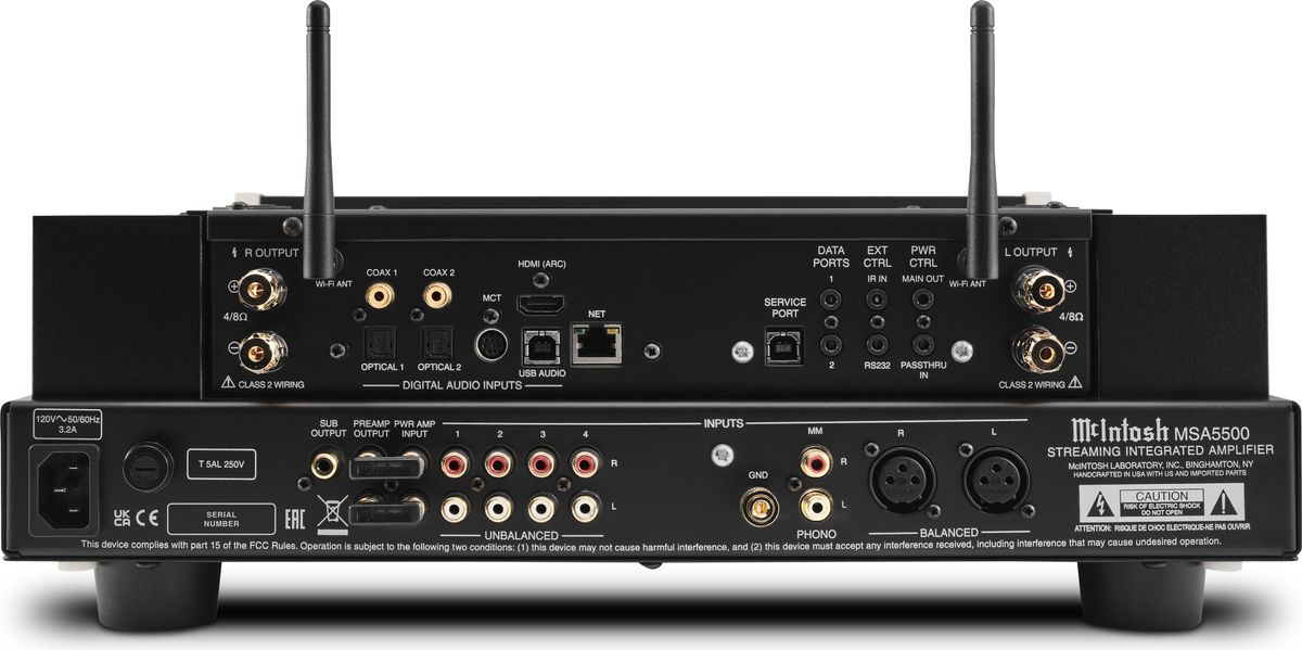 Ampli hi-fi connecté McIntosh MSA5500