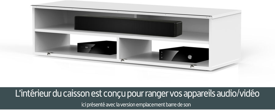 Conception adapt&eacute;e barre de son