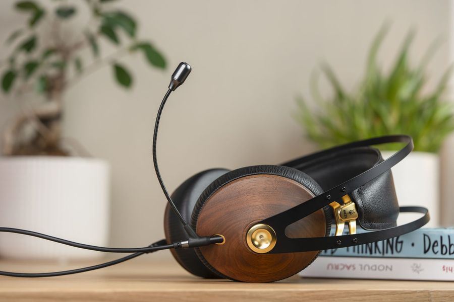 Microphone Meze Boom Mic : mise en situation