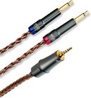 Câble pour casque Meze 109 Pro / Liric PCUHD jack 2,5mm Cuivre  - longueur 1,3 m