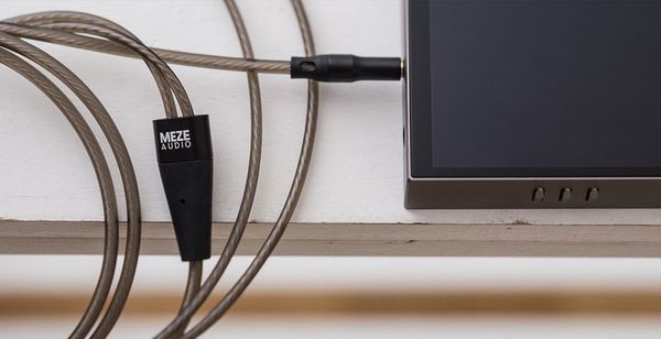 Câble casque Meze connecteur 4,4mm argent - La boutique d'Eric
