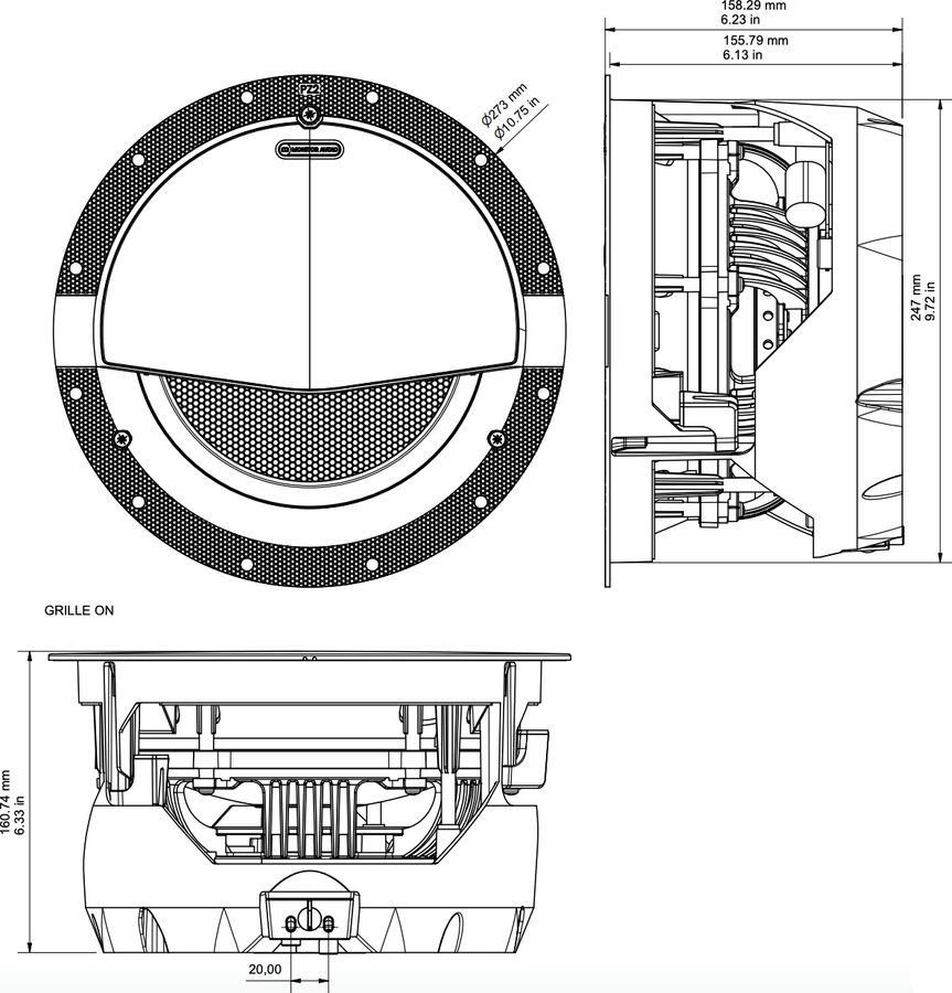 Sch&eacute;ma dimensions