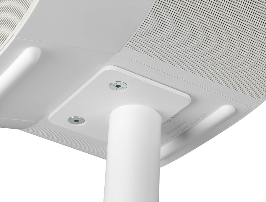 Vue de d&eacute;tail pied d'enceinte Mountson MSE32