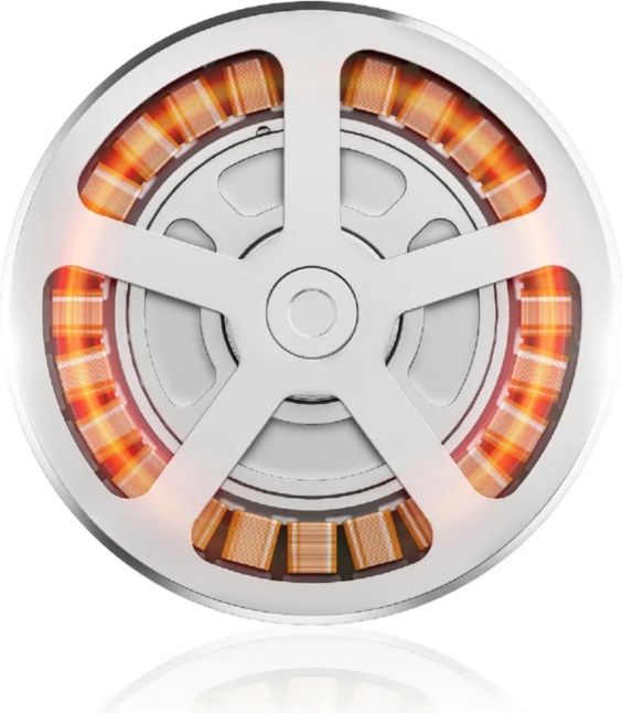 Moteur brushless &agrave; rotor externe de la base Moza Racing AB6 Flight Simulator Bundle pour pr&eacute;cision et stabilit&eacute;