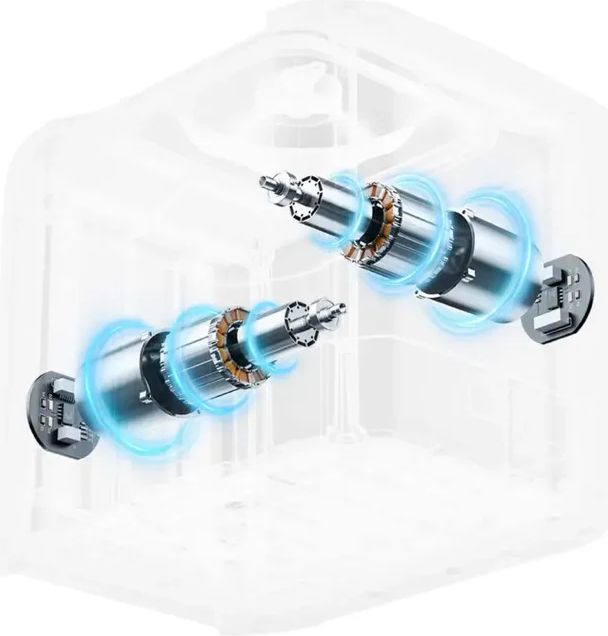 Syst&egrave;me de retour de force double servo 12 Nm de la Moza Racing AB9 FFB Base pour sensations r&eacute;alistes en simulateur de vol et simracing.