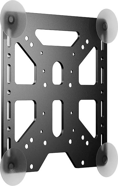 Installation du support Moza Racing Flight Base Mount Adapter AS006 avec vis ou ventouses pour fixation flexible